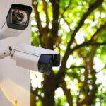 Deux cameras de surveillance exterieure