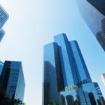Immeubles d’un quartier d’affaires