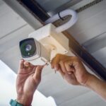 Une camera de surveillance