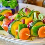brochettes légumes