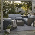 salon de jardin sur terrasse aménagée