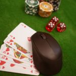 tapis de jeu casino souris ordinateur
