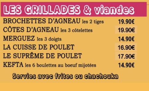 Menu autre