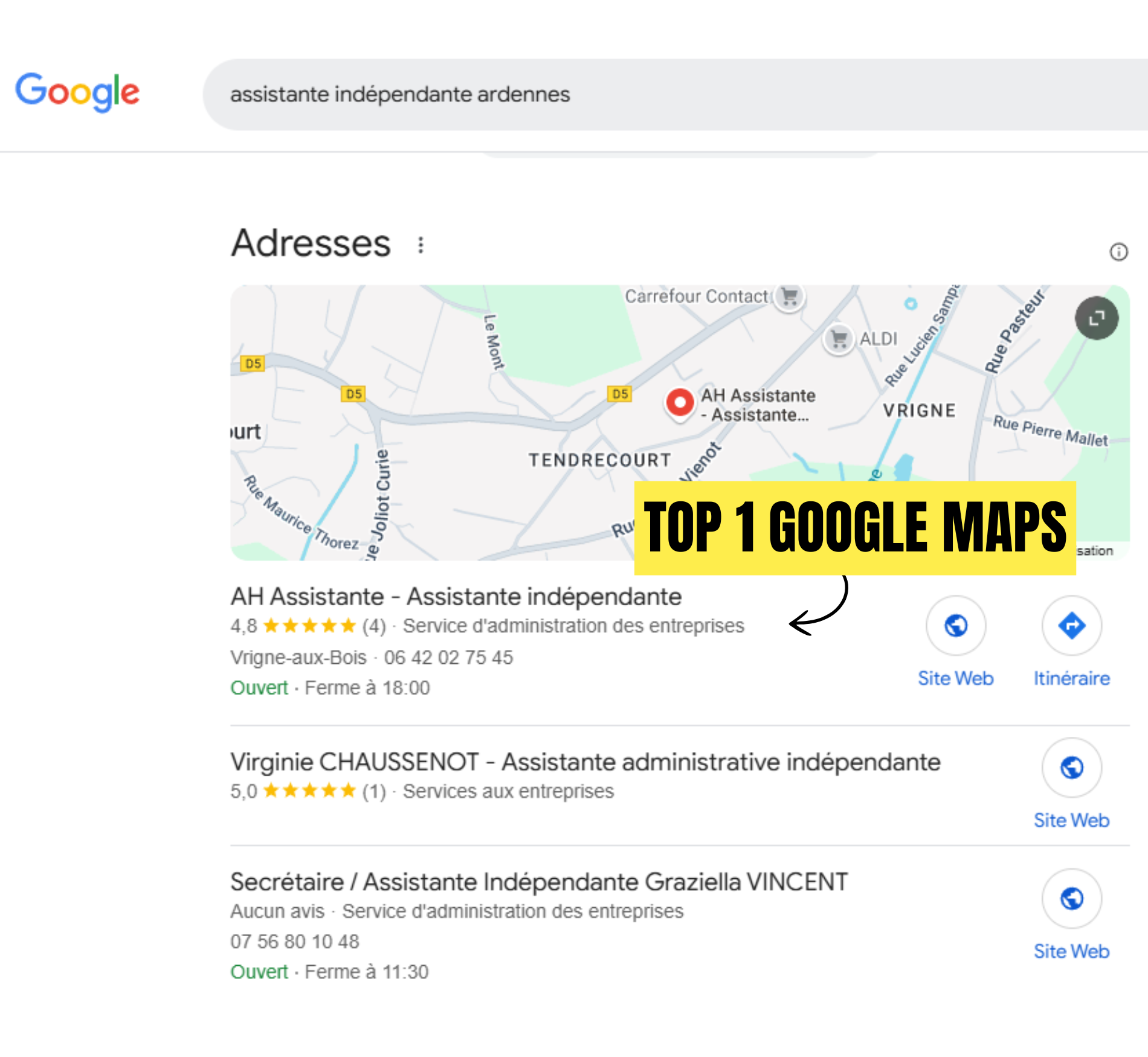Top 1 Google Maps