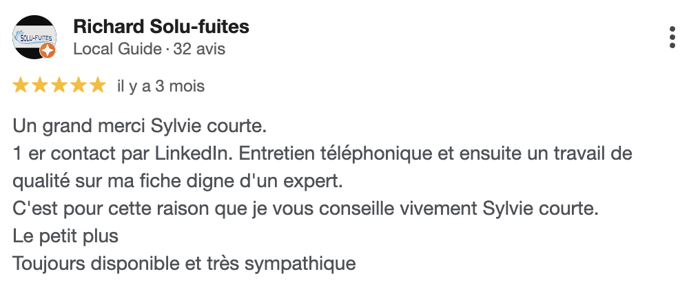 Avis client 2